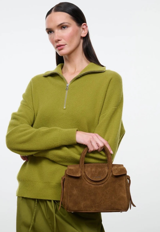 Maude Mini Carryall Cigar Staud