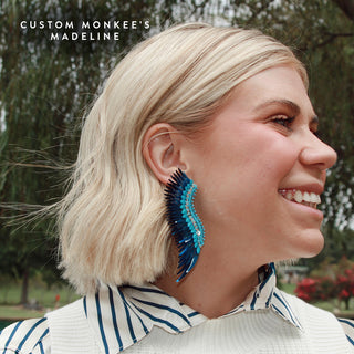 Petal Sequin Madeline Earrings Mignonne Gavigan