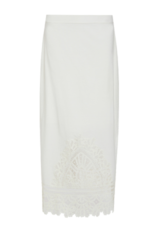 Alexis Skirt Egret - Marie Oliver