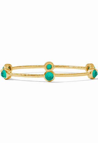 Milano Luxe Bangle Iridescent Emerald Green Julie Vos