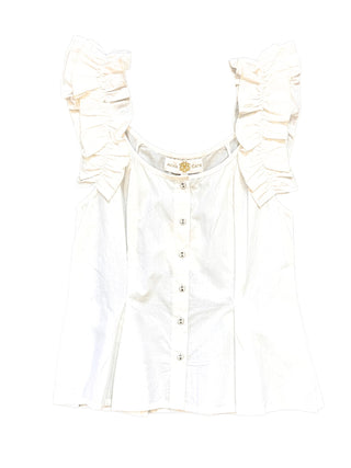 Jules Top White Anna Cate