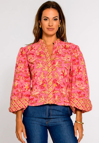 Emily Top Grandeur Cherry Elizabeth James