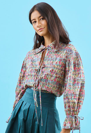 Julia Top Elysian Smock - Hunter Bell