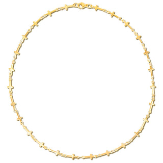 Kennedy Cross Chain Necklace Ellie Vail