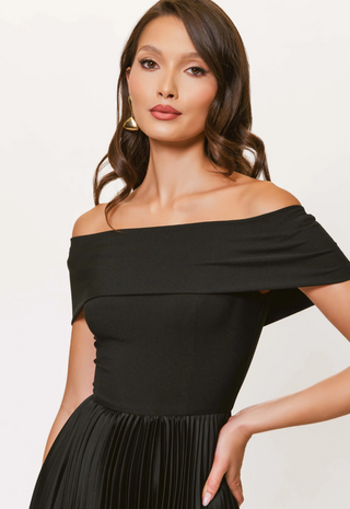 Stockton Dress Black Hutch