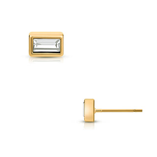 Bardot Baguette Stud Earring Ellie Vail