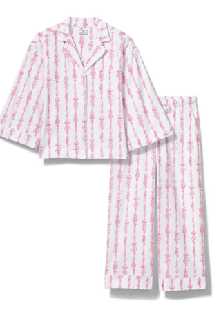 Women's Pima Olivia Wide Leg Pink Mayfair Toile Petite Plume