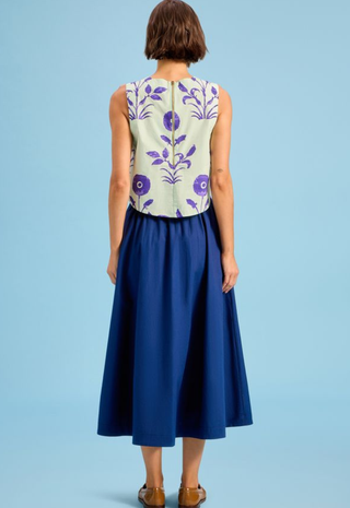 Pavilion Skirt Navy Livro
