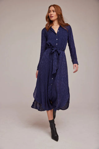 Flowy Hem Maxi Dress Twilight Navy Bella Dahl