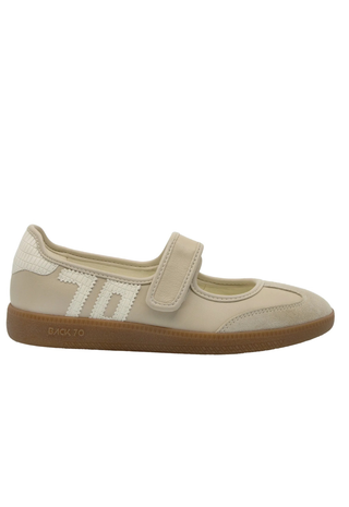 Aya Sneakerina Cuoio Milk Back70