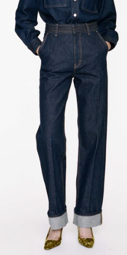 Trapunto Trouser Rinse Frame