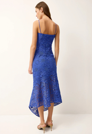Casey Skirt in Cobalt Blue Lace - Marie Oliver