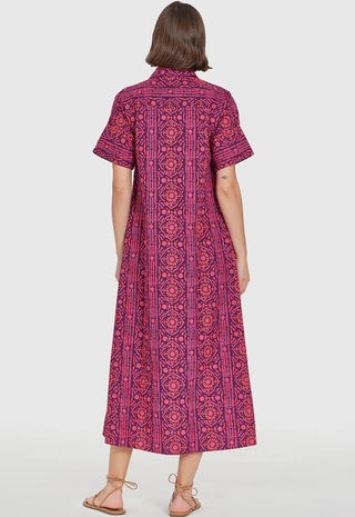 Gibbons Dress Mulberry Stripes Livro