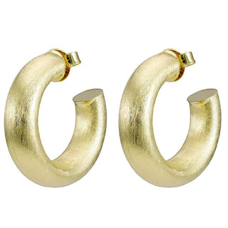 Small Chantal Hoops 18k Gold Plated BR1290