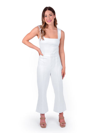 Saylor Pant White Ponte Emily McCarthy