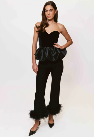 Castan Top Black Hutch