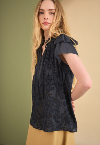 Millie Top Midnight - Hunter Bell