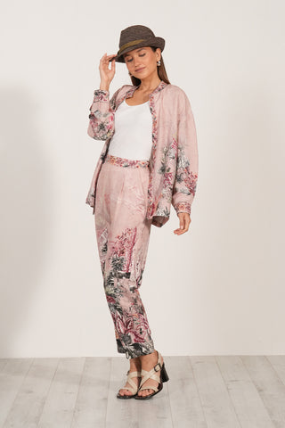 Greta Oversized Shirt Old Rose Ranna Gill