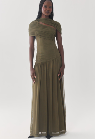 Pasha Dress Olive Hutch