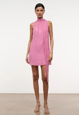 Albee Mini Dress Flirt Staud