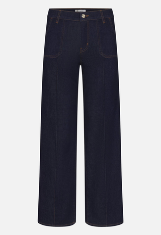 Le Slim Palazzo Pintuck Pocket Rinse Frame