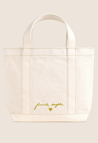 2 The Canvas Minnie Tote Natural/Yellow Favorite Daughter