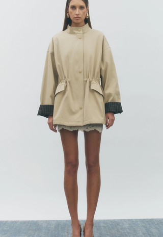 Lake Trench Tan Multi Maude Club