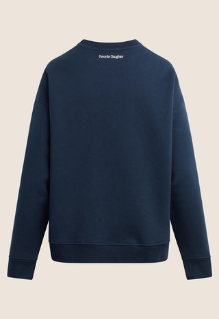 The Favorite Sweatshirt Navy/White Favorite Daughter