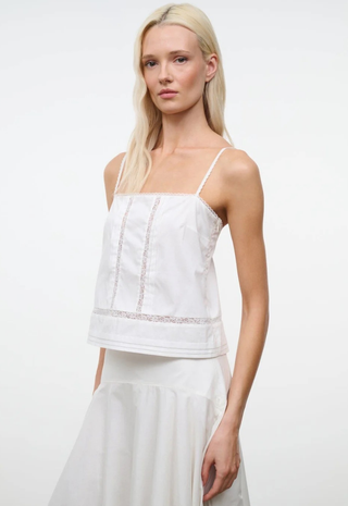 Corinna Top Ivory Staud