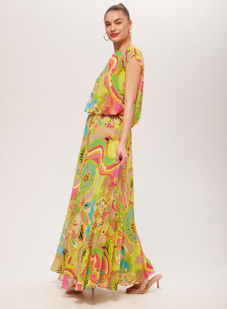 Vantage Dress Multi Trina Turk