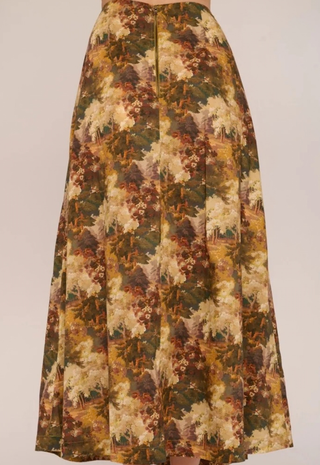 Ridley Skirt Autumn Arboretum Liberty Print Love The Label