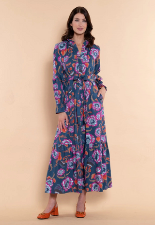 Britt Dress Twilight Flora Sheridan French