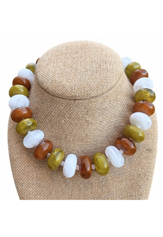 Harvest Glow Rory Rondelle Necklace - Harvest