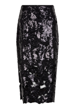 Skirt Sequins Black Esqualo