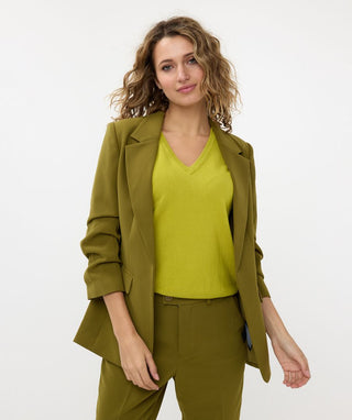 Blazer Gathered Sleeve City Esqualo