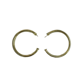 Polished 30 Angled Small Everybody's Favorite Hoops