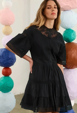 Newton Dress Onyx Hunter Bell