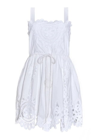 Cosette Dress White - Hunter Bell