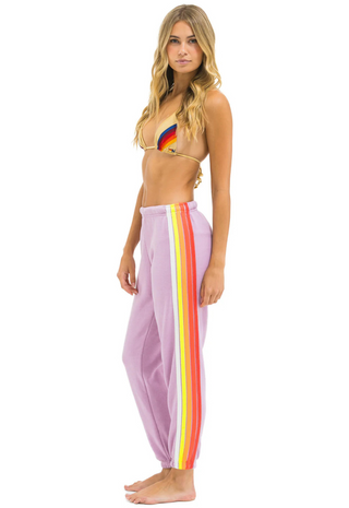 5 Stripe Womens Sweatpants - Aviator Nation