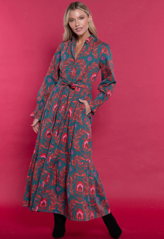 Britt Dress Holiday Garland Sheridan French