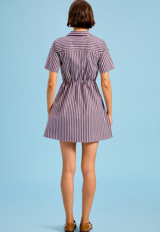 Summit Dress Lilac Pinstripe Livro