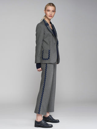 Diplomatic Grey Trouser Vilagallo