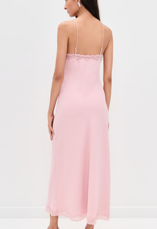 Manuela Dress Quartz Pink Love Shack Fancy
