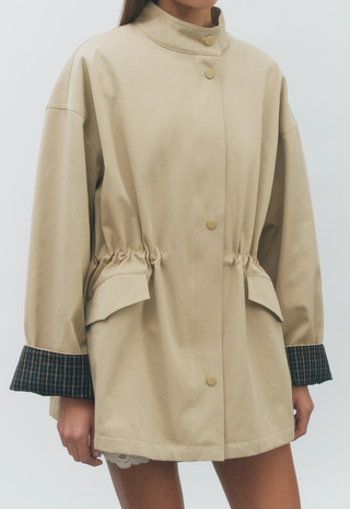 Lake Trench Tan Multi Maude Club