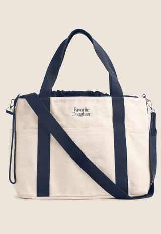 The Morgan Tote Natural/Midnight Favorite Daughter