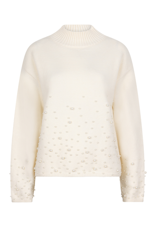 Sweater Pearls Off White Esqualo