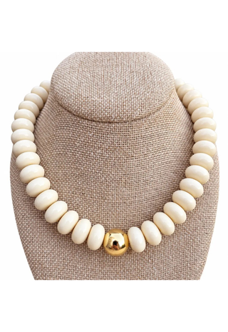 The Ivory Glow Necklace - Ivory