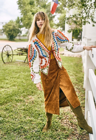 Winona Skirt Nutmeg - Hunter Bell