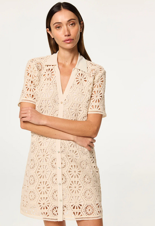 Carmel Dress Cotton Crochet Misa