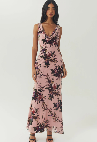 Khloe Dress Blush Multi Hutch